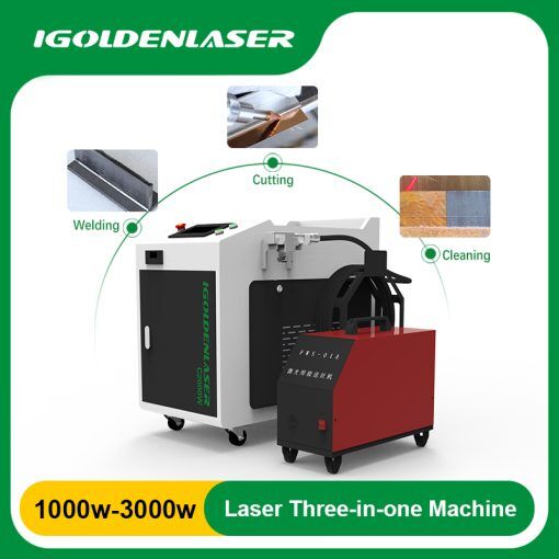 3 in 1 laser welding cleaning cutting machine